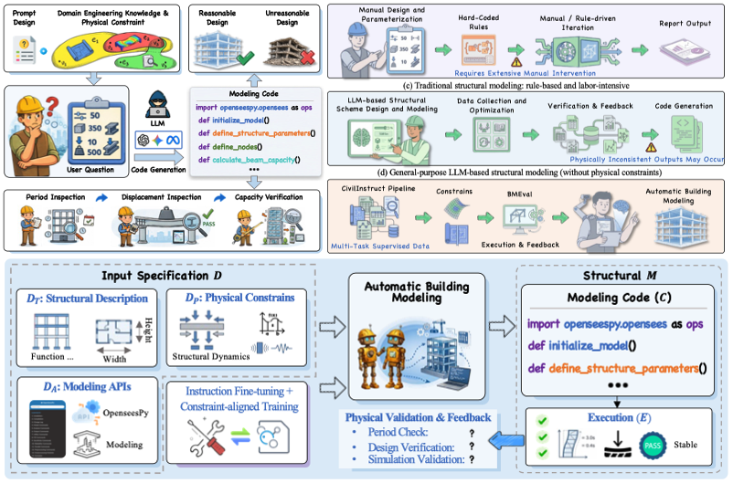 Rethinking Scientific Modeling: Toward Physically Consistent and Simulation-Executable Programmatic Generation